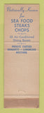 Matchbook Cover - O'Donnell's Seea Grill Washington DC Bethesda MD WEAR