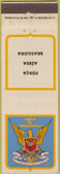 Matchbook Cover - Forca Aerea Brasileira Brazil Militaryt
