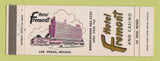Matchbook Cover - Hotel Fremont Casino Las Vegas NV
