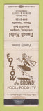 Matchbook Cover - Ranch Motel Oakland OR girlie WEAR