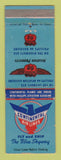 Matchbook Cover - Continental Airlines Phillips 66 oil gas