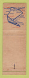 Matchbook Cover - Continental Airlines Phillips 66 oil gas