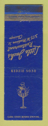 Matchbook Cover - Little Jack's Chicago IL girlie