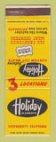 Matchbook Cover - Holiday Markets Grocery Sacramento CA