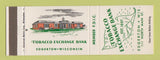 Matchbook Cover - Tobacco Exchange Bank Edgerton WI