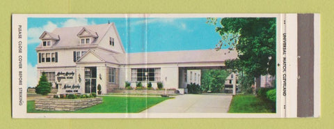 Matchbook Cover - Mahon Murphy Funeral Home East Cleveland OH