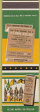 Matchbook Cover - Indianthren Foot Powder Brazil