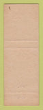 Matchbook Cover - Pottsville Club PA WEAR
