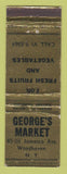 Matchbook Cover - George's Market Grocery Woodhaven NY