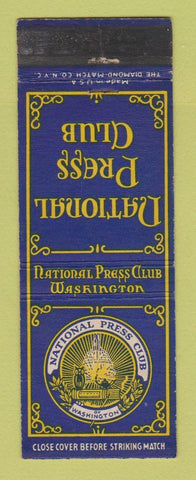 Matchbook Cover - National Press Club Washington DC WEAR