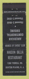 Matchbook Cover - Maison Billia Restaurant Scotch Plains NJ WEAR