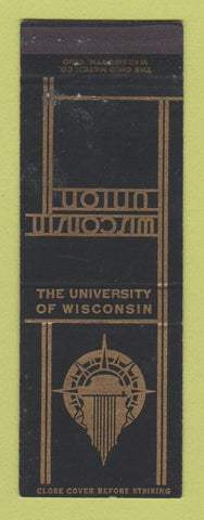 Matchbook Cover - University Wisconsin Union Madison WI 1956 Schedule Basketball