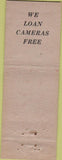 Matchbook Cover - Day  and  Night Drug Store Stockton CA WORN