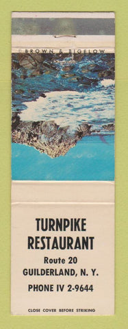 Matchbook Cover - Turnpike Restaurant Guilderland NY