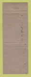 Matchbook Cover - Perdue University Memorial Union