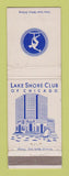 Matchbook Cover - Lake Shore Club Chicago IL