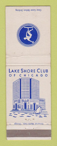 Matchbook Cover - Lake Shore Club Chicago IL