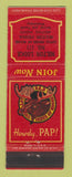 Matchbook Cover - Moose Club Milton PA WEAR