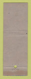 Matchbook Cover - Harding Uniform and Regalia Boston MA WEAR