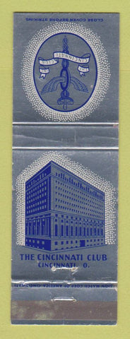 Matchbook Cover - Cincinnati Club OH