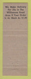 Matchbook Cover - Smith Esso oil gas Roanoke VA