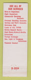 Matchbook Cover - North Side Bank Racine WI