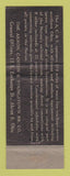 Matchbook Cover - AC&Y Railroad Akron Canton Youngstown OH