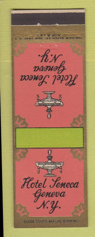 Matchbook Cover - Hotel Seneca Geneva NY