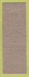 Matchbook Cover - Texas and Pacific Railroad