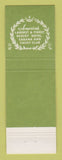 Matchbook Cover - Fontainebleau Hotel Miami Beach FL Chez Bon Bon WEAR