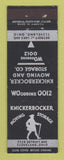 Matchbook Cover - Knickerbocker Moving Trucking Cleveland OH