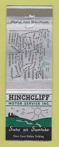 Matchbook Cover - Hinchcliff Trucking Chicago IL