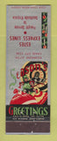 Matchbook Cover - Estes Express Trucking Richmond VA Christmas
