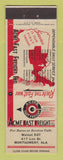 Matchbook Cover - Acme Fast Freight Trucking Montgomery AL