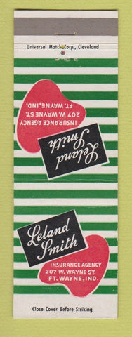 Matchbook Cover - Leland Smith Insurance Fort Wayne IN