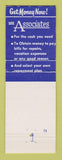 Matchbook Cover - Associates Loan Company Cleveland OH