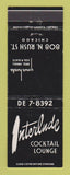 Matchbook Cover - Interlude Cocktail Lounge Chicago IL