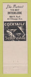 Matchbook Cover - Interlude Cocktail Lounge Chicago IL