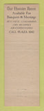 Matchbook Cover - The Famous Door Restaurant Indianapolis IN