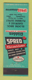 Matchbook Cover - Glidden Spred Paint Bloom Bros Hardware Cleveland OH