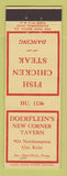 Matchbook Cover - Doerflein's New Corner Tavern
