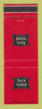 Matchbook Cover - Rock Island Railroad