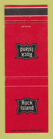 Matchbook Cover - Rock Island Railroad