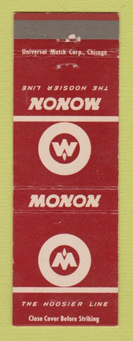 Matchbook Cover - Monon Railroad Hoosier Line
