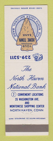 Matchbook Cover - North Haven National Bank CT