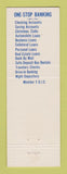 Matchbook Cover - North Haven National Bank CT