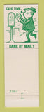 Matchbook Cover - First National Bank Monroe WI