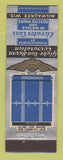 Matchbook Cover - Globe Van Doorn Elevator Cars Milwaukee WI