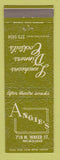 Matchbook Cover - Angie's Restaurant Milwaukee WI