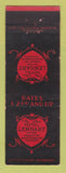Matchbook Cover - Hotel Lenhart Sacramento CA